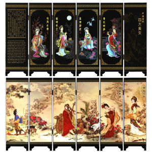 จีนโบราณ หน้ากากละคร Peking Opera ตกแต่งพิมพ์ลายไม้ ของขวัญที่ระลึกพิเศษสำหรับต่างชาติ งานฝีมือดั้งเดิมของจีน