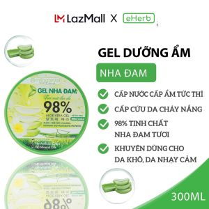 [MUA 2 TẶNG 1] Gel Nha Đam Dưỡng Ẩm & Làm Mềm Da - Gel Lô Hội 98% Aloe Vera Gel MILAGANICS 300ml (Hũ) - eHerb