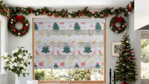 2026 New Christmas Korean Venetians Duo Roller Blinds for Living Room Bed Room Office Window Blinds