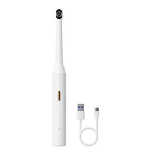 1080P HD Wireless Oral Camera with 8 LEDs Handheld WiFi Endoscope for iPhone Android&Type-C Dental Inspection Tooth Examination