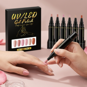 6 Color DIY Nail Art Pens High Pigment DIY Manicure Design Safe Gentle Waterproof Nail Polish Easy Smooth Drawing For Beginners