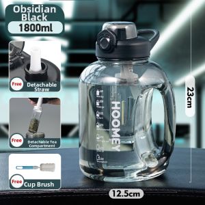 HOOMEY | High Temperature Resistant Large Capacity Sports Water Bottle