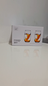 6PCS 500ml/16.9oz Highball/Juice/Beverage/Mojito/Cocktail/Dessert/Stemless Glass