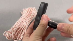 2Pcs Recoil Starter Rope Handle 3.0mm Diameter Pull Cord Lawn Mower Recoil Starter Rope