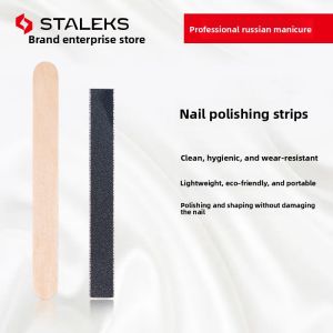 Staleks Russian Style Nail Grinding Strip Trial Use Package One Time Use for Professional Nail Salons Nail Care Tools