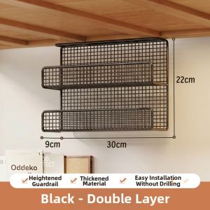 WUBUWEI | Hanging Bedside Multi-functional Organizer Shelf No Drilling Required