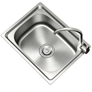TAOSHI | Small Thick SUS304 Stainless Steel Single Bowl Sink