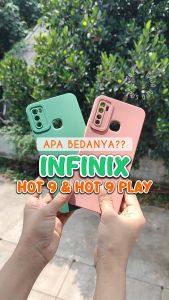 Soft Case INFINIX Hot 9 & Hot 9 Play: Kesing Silicon Silikon Karet HP Pro Cam Selikon Cover Imfinix Sopkes Sofkes Sofcase Infinik Inpinik Impinik Inifinix Ifinix Hot 9Play pley