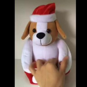 COD  MAINAN Desain Terbaru Tikus Bernyanyi Elektrik Besar/Anjing Mainan Mewah/ baterai listrik toys  remote