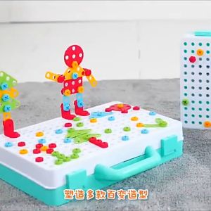 Mainan Anak DIY Gear / Set Creative Puzzle Making / Toy Baut Obeng Kerajinan / Membuat Seni Edukasi