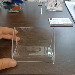 กล่องนามบัตร แท่นวางนามบัตร ที่วางนามบัตร อะคริลิค (CT) กล่องใส่นามบัตร กล่องใส่นามบัตร ราคา - Lazada