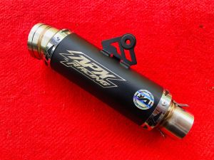 Slincer Knalpot Racing Emblem Laser All Motor Inlet 50 51 Original APX Racingexhaust