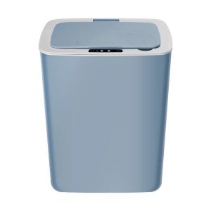 Trash Bins Intelligent Trash Can 14L Infrared Motion Sensor Household Kitchen Garbage Bin