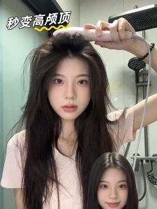 Negative Ion Straightening Comb Portable Dual Use Straight And Curl Hair Styler for Home Travel Salon Use Female Hair Care