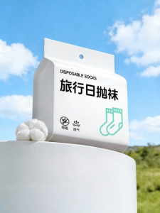 Absorbent Odor-Resistant Disposable Socks