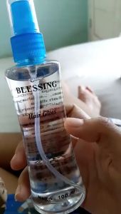 BLESSING Hair Gloss 100ml Vitamin Serum Rambut Kering Catok Kusam Bercabang