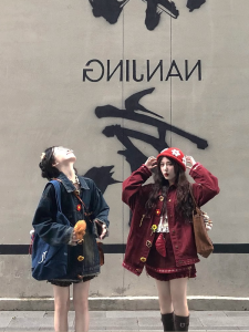 Bộ Đồ Denim Cổ Điển Có Áo Khoác Và Chân Váy Ngắn Bộ Đồ Hai Mảnh Thời Trang Thường Ngày Cho Mùa Xuân Thu Cỡ Nhỏ