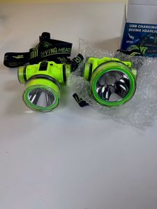 Diving Flashlight 500m Rechargeable New Professional Headlamp Waterproof Diving LED Flashlight