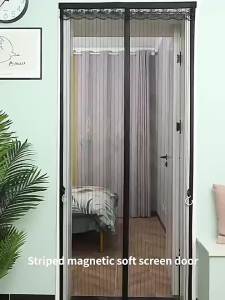 1PC Anti-Mosquito Net Summer Automatic Closing Magnetic Mosquito Net Invisible Door Mesh Anti Bug Fly Partition Curtain for Home