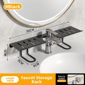 WEIMEIYUAN | Drill-Free Bathroom Shelf Organizer
