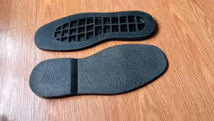 Outsole Sepatu Boot Pantofel Hak Alas Bawah Sol Potong Sepatu Karet Mentah Rubber Pasir Hak Tebal 046