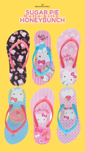 Banana Peel Girls Slippers Kids - Hello Kitty Sugar Pie Honey Bunch