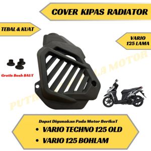 Cover Kipas Radiator Vario 125 teknologi vario 125/150 lama 2012-2015 tutup radiator vario125 kzr