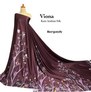 NEW BAHAN ARABIAN SILK MOTIF VIONA | bahan meteran | kain gamis elegant (harga per 05 meter)