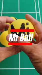Mi Ball - Badminton Wall Training Latihan Pukulan Dinding Reaction Training Shuttlecock Replacement Artificial Shuttlecock Manmade Shuttllecock T-ball