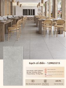 BEIQIVI | Gạch Ốp Ngoài Trời Hiệu ứng Đá Vôi Cổ điển Pháp Toàn bộ Gốm