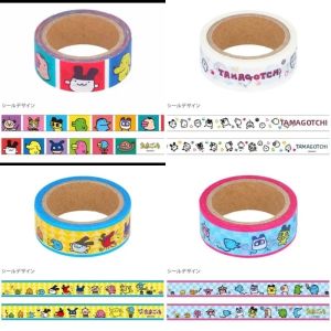 Bandai | Vintage Mame Hoạt Hình Băng Giấy Sổ Tay Gắn Tay DIY Trang Trí Dán Cuộn Dễ Thương Trang Trí Sách Dành Cho Người Từ 14 Tuổi Trở Lên Nhà Sưu Tập