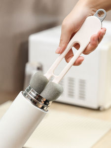 Four-in-One Sponge Cup Brush Water Cup Cleaning Appliance Feeding Bottle Vacuum Cup Cleaning Brush Cup Special Brush Suit