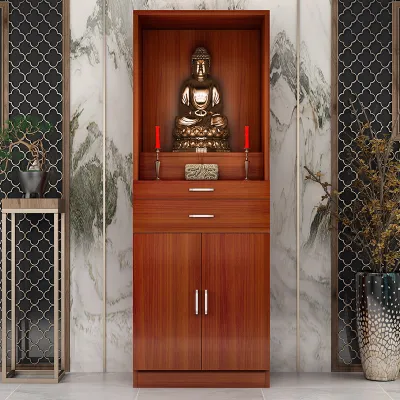 Buddha Shrine Clothes Closet Altar For Home Modern Style Buddha Cabinet Buddha Worship Table God of Wealth Worship Table Worship Stand Shrine Altar