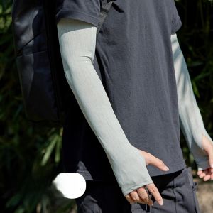 MiiOW | Ice Silk Sun Protection Sleeve Covers For Climbing And Cycling Outdoor Activities In Summer MiiOW Cat Man UV Protection Hand Guard