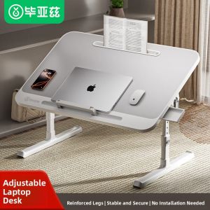 Adjustable Folding Desk for Students Dorm Room Laptop Stand Office Desk Lazy Bedroom Study Portable Desk