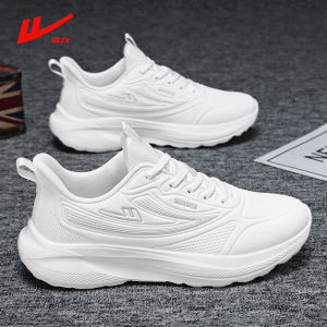 Warrior | Winter Autumn New Large Size Black Leather Childrens Running Shoes