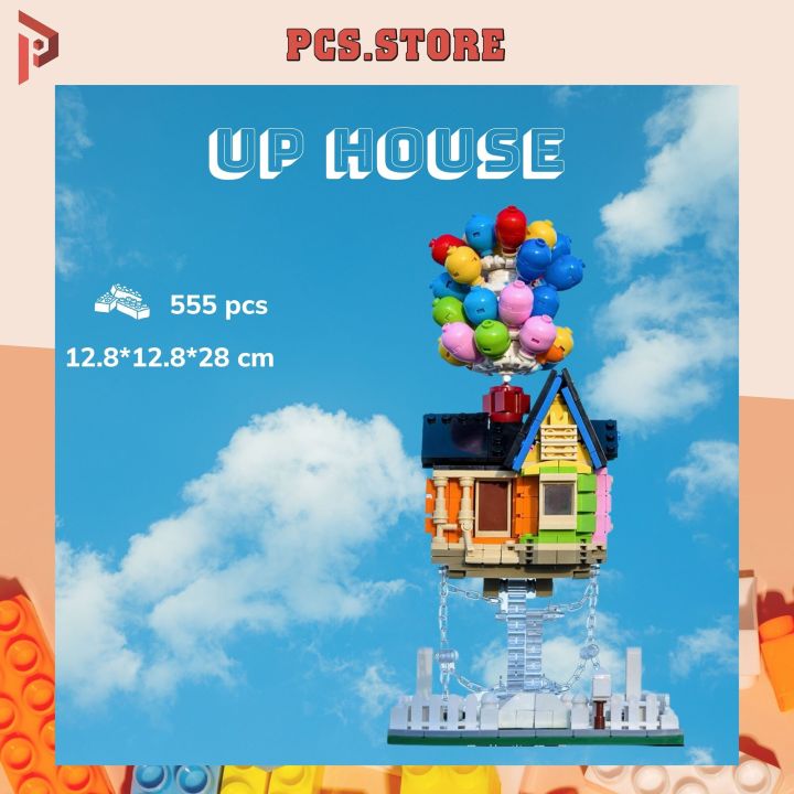 Đồ Chơi Lắp Ráp Ngôi Nhà Bóng Bay Trong Phim Up Balloon House 555 Chi ...
