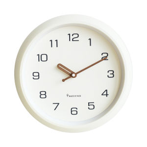 MJK Simple Cream Style Wall Clock Silent Fashion Living Room Decor round Acrylic Glass Home Use New 2025 Model