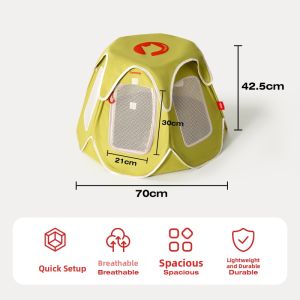 petstar | Detachable Semi-enclosed Portable Folding Cat House