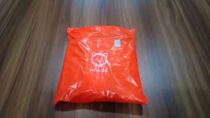 Infikids Jas Hujan Anak Usia 6 - 12 Tahun Space Ransel Sekolah Hoodie Tali