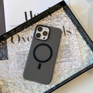 Hoce siêu mỏng Matte Magsafe Ốp điện thoại Cho iPhone 17 16 15 14 13 12 Pro Max 14 15 16 Cộng Với 17 Không Khí Không Dây Sạc Trường Hợp Trong Suốt lưng nhựa PC cứng Bìa