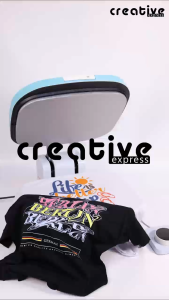 Creative Express Heat Pro Heat Press Machine Automatic (12 x15) – Flat Transfer Printer