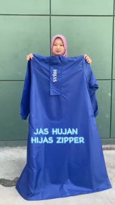 Jas Hujan Hijaber Gamis Zipper: Desain Nyaman & Tahan Air