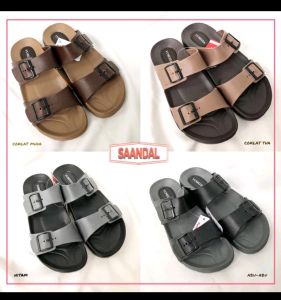 sandal slop ban 2 yumeida untuk pria dewasa