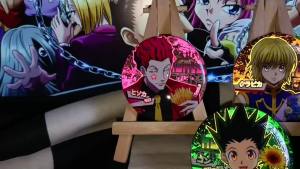 Bandai | Huy Hiệu Phản Quang Anime Hoạt Hình Thợ Săn Chuyên Nghiệp Chất Liệu Thiếc Ghim Cài Hai Chiều Móc Treo Túi Phụ Kiện Cosplay Dành Cho Người Hâm Mộ