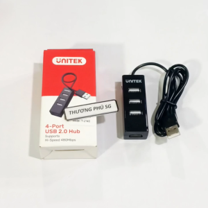 Hub chia USB 2.0 / Hub USB 2.0 4 Port hiệu UNITEK chính hãng