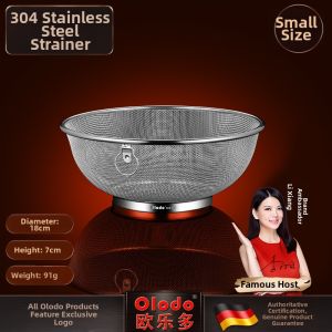 Olodo | Food Grade 304 Stainless Steel Drain Basket Kitchen Strainer