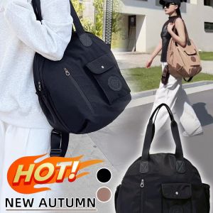 Large Capacity Waterproof Backpack Lightweight Bag Casual Zipper Packs Women Shoulder Bag