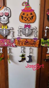 GANTUNGAN HA-02 HALLOWEEN DEKORASI PESTA HALLOWEEN GANTUNGAN LABU GANTUNGAN TENGKORAK HIASAN HALOWEEN