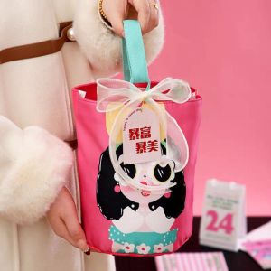Wedding Favour Tote Bag Womens Gift Cute Canvas Handbag Versatile Practical Candy Bag Festival Celebration Supplies